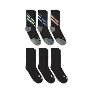New! Kids 6pk Crew Athletic Socks